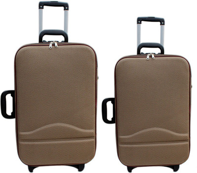 LUXOY XIPPER High Quality Imported Combo +20 Check-in Luggage -  inch(Brown