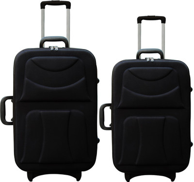 

PRRIZE WORLD High Quality Imported Combo +20 Check-in Luggage -  inch(Black