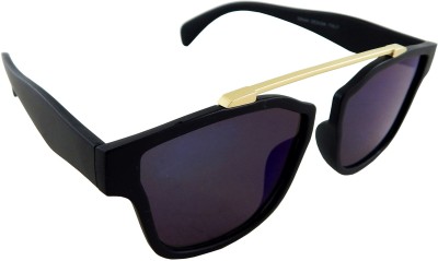 Els Rectangular Sunglasses(For Men & Women, Blue)