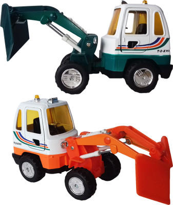 

kidoz kingdom POWER MACHINE DIE-CAST DIGGER(Green, Orange)