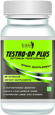 

U-Liva Nutrition Testro-Op Plus Testosterone Capsules(90)