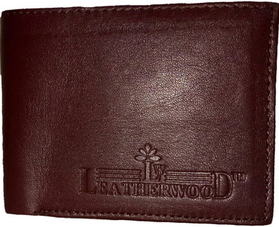 

Leatherwood Boys Tan Genuine Leather Wallet(5 Card Slots)