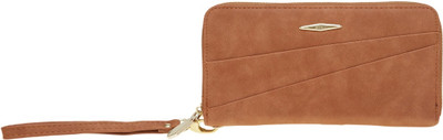 

Esbeda Women Evening/Party Beige Artificial Leather Wallet(13 Card Slots), Tan
