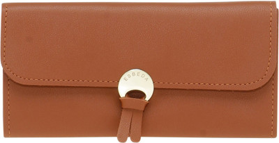 

Esbeda Women Tan Artificial Leather Wallet(13 Card Slots)
