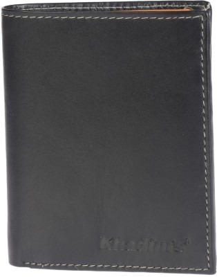 

Khadim's Men Black Genuine Leather Wallet(8 Card Slots)