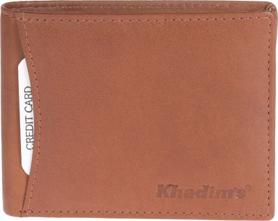 

Khadim's Men Brown Genuine Leather Wallet(5 Card Slots)