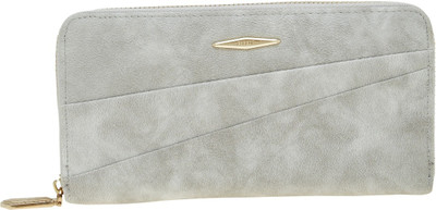 

Esbeda Women Grey Artificial Leather Wallet(13 Card Slots), L-grey