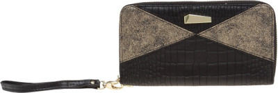 

Esbeda Women Black Artificial Leather Wallet(18 Card Slots)