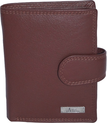 

AVES Fashion Men Brown Genuine Leather Wallet(2 Card Slots)