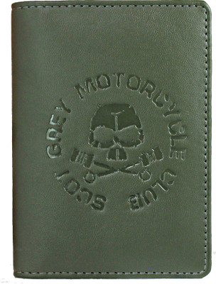 

ROYAL SCOT GREY Men Green Artificial Leather Wallet(4 Card Slots), Olive green