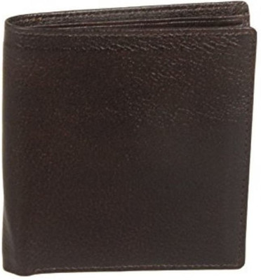 

Hidekin Men Brown Genuine Leather Wallet(10 Card Slots)
