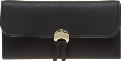 

Esbeda Women Casual Black Artificial Leather Wallet(13 Card Slots)