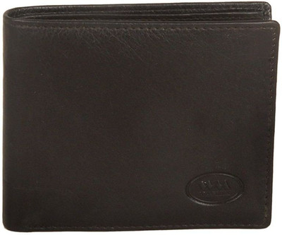 

Hidekin Men Brown Genuine Leather Wallet(10 Card Slots)