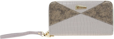 

Esbeda Women Grey Artificial Leather Wallet(18 Card Slots), L-grey