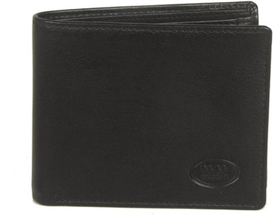 

Hidekin Men Black Genuine Leather Wallet(10 Card Slots)