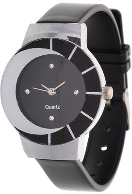 View JM SELLER New Branded Atractive Design Black Half Moon Watch for Girls and Women Watch  - For Girls Wrist Watches Price Online(JM SELLER)