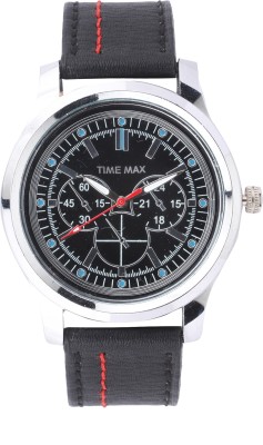 TIMEMAX TM-114012BLKRED TM-114012BLKRED Watch  - For Men   Watches  (TIMEMAX)