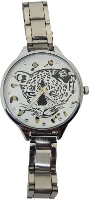 PFN Analog Leopard Print Fancy silver colour Watch  - For Women   Watches  (PFN)