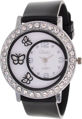 View JM SELLER New Design atractive Dial Black Belt Wacth for Girls and Women JM-006X Watch  - For Girls Wrist Watches Price Online(JM SELLER)