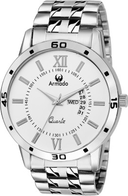 Armado AR-101-WHT New Date N Day Watch  - For Men   Watches  (Armado)