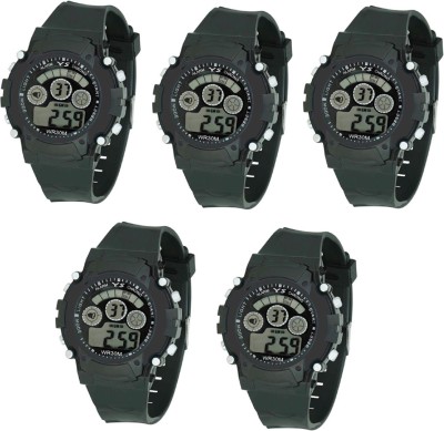 VITREND ™ 7 Back Light Pack Of 5 Sports Gifts New Watch  - For Boys & Girls   Watches  (Vitrend)