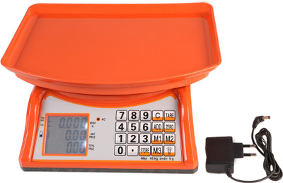 

Selves Digital Kitchen Weighing Scale(Orange)