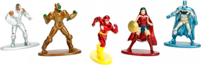 

Jada DC Pack Of 5 Nano Metal Figures Pack A(Multicolor)
