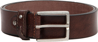 

Flying Machine Men Casual Brown Genuine Leather Belt