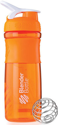 

Ipop Retail Protein Blender Bottle With Steel Blender Ball 760 ml Shaker(Pack of 1, Orange)
