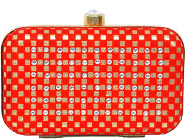 DUCHESS Party Red Clutch