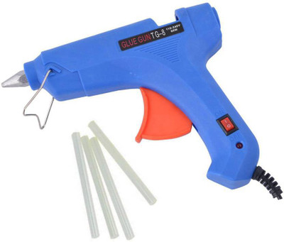 

Billionbag Hot Melt Glue Gun kit 80 Watt With 7 Glue Sticks For Bonding Artificial Flowers, Decorations & Furniture High-Tech Professional Electronic Standard Temperature Corded Glue Gun(11 mm)