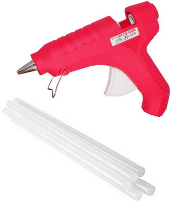 

Billionbag Hot Melt Glue Gun kit 40 Watt With 8 Glue Sticks For Paper & Cloth and Quick Repairs High-Tech Professional Electronic Standard Temperature Corded Glue Gun(11 mm)