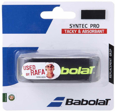 

Babolat SYNTEC PRO X 1 Tacky Touch Grip(Black, Pack of 1)