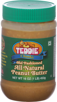 

Teddie All Chunky Natural Peanut Butter 453 g