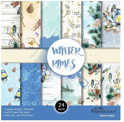 

craftsneed Printed Designer 6x6 Multipurpose Paper(Set of 1, Multicolor)