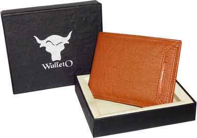 

WALLETO Unisex 100% Genuine Leather Business Card, Personal Id,Credit Card, Driving Licence Card Holder Cum Mini Money Wallet (No.1Wall_05), Slots Space for 6 Card Holder(Set of 1, Beige)