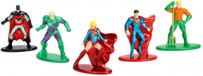 

Jada DC Pack Of 5 Nano Metal Figures Pack B(Multicolor)