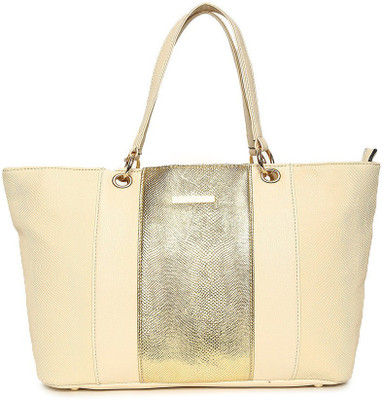 

Addons "ADD GLITTER" Tote Shoulder Bag(White, 5 L)