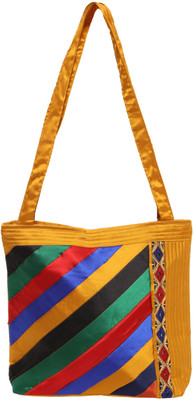 

INDICRAFTS CHHABILI - 1 Multipurpose Bag(Yellow, 12 L)