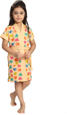 

Pinkcity Collections Multicolor  Size Bath Robe(1 Bath Robe, For: Baby Boys & Baby Girls, Multicolor