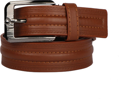 

HePreference Men Brown Artificial Leather Belt