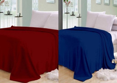 SpeedDecor Solid Single Fleece Blanket(Polyester, Multicolor) SpeedDecor Solid Single Fleece Blanket(Polyester, Multicolor)