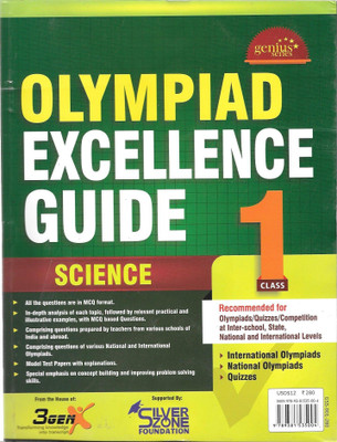 Olympiad Excellence Guide - Science (Class - 1) 1st  Edition(English, Paperback, 3GenX India Books)
