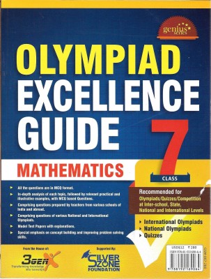 Olympiad Excellence Guide for Mathematics (Class-7)(English, Paperback, unknown)