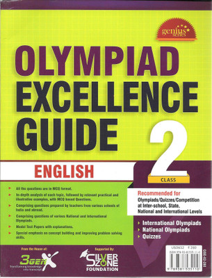 Olympiad Excellence Guide - English (Class - 2) 1st  Edition(English, Paperback, 3GenX India Books)