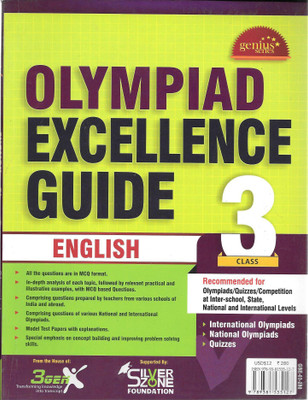 Olympiad Excellence Guide for English (Class-3)(English, Paperback, unknown)