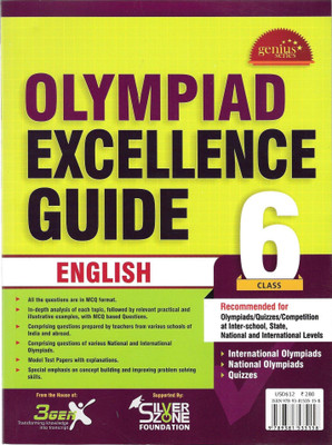 Olympiad Excellence Guide - English (Class - 6) 1st  Edition(English, Paperback, 3GenX India Books)