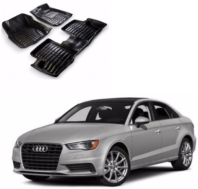 AUTOGARH Plastic 5D Mat For  Audi A3(Black)