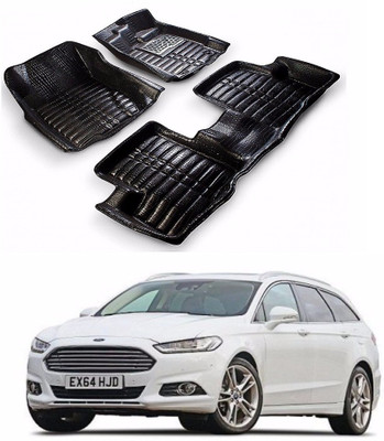 AUTOGARH Plastic 5D Mat For  Ford Mondeo(Black)
