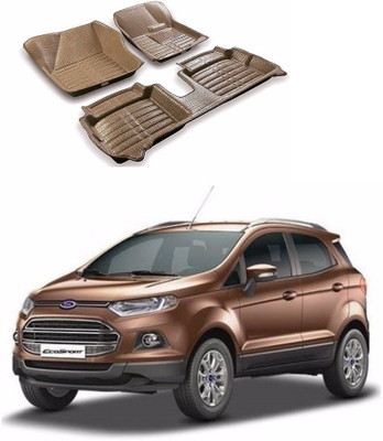 AUTOGARH Plastic 5D Mat For  Ford Ecosport(Beige)